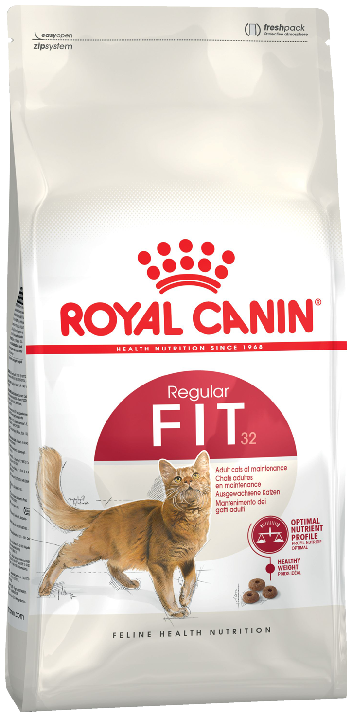 Royal Canin Fit для кошек бывающих на улице Курица, 2 кг.