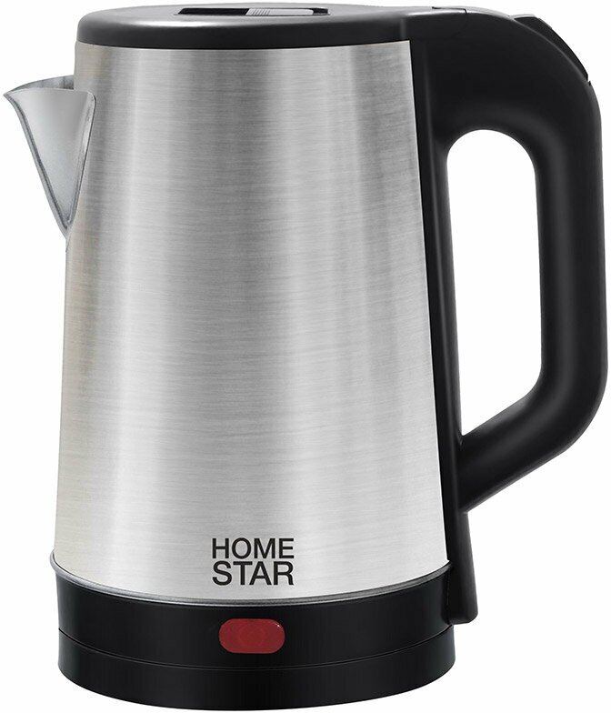 Чайник HomeStar HS-1041 (1,8 л) стальной, черный