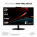 Моноблок MSI PRO AP242 (Intel Core i7-12700 / 64Gb / 4096 Gb SSD / Windows 11 PRO / клавиатура, мышь / черный)