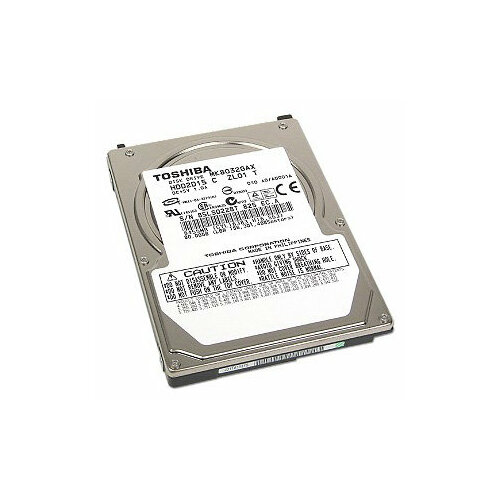 Для домашних ПК Toshiba Жесткий диск Toshiba MK8032GAX 80Gb 5400 IDE 2,5