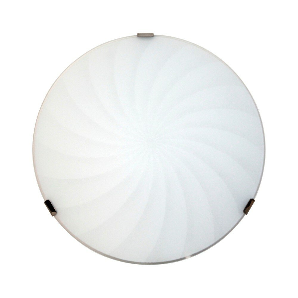 фото Светильник настенно-потолочный элетех Ассоль, Е27, 60 Вт, 25 cм, матовый белый