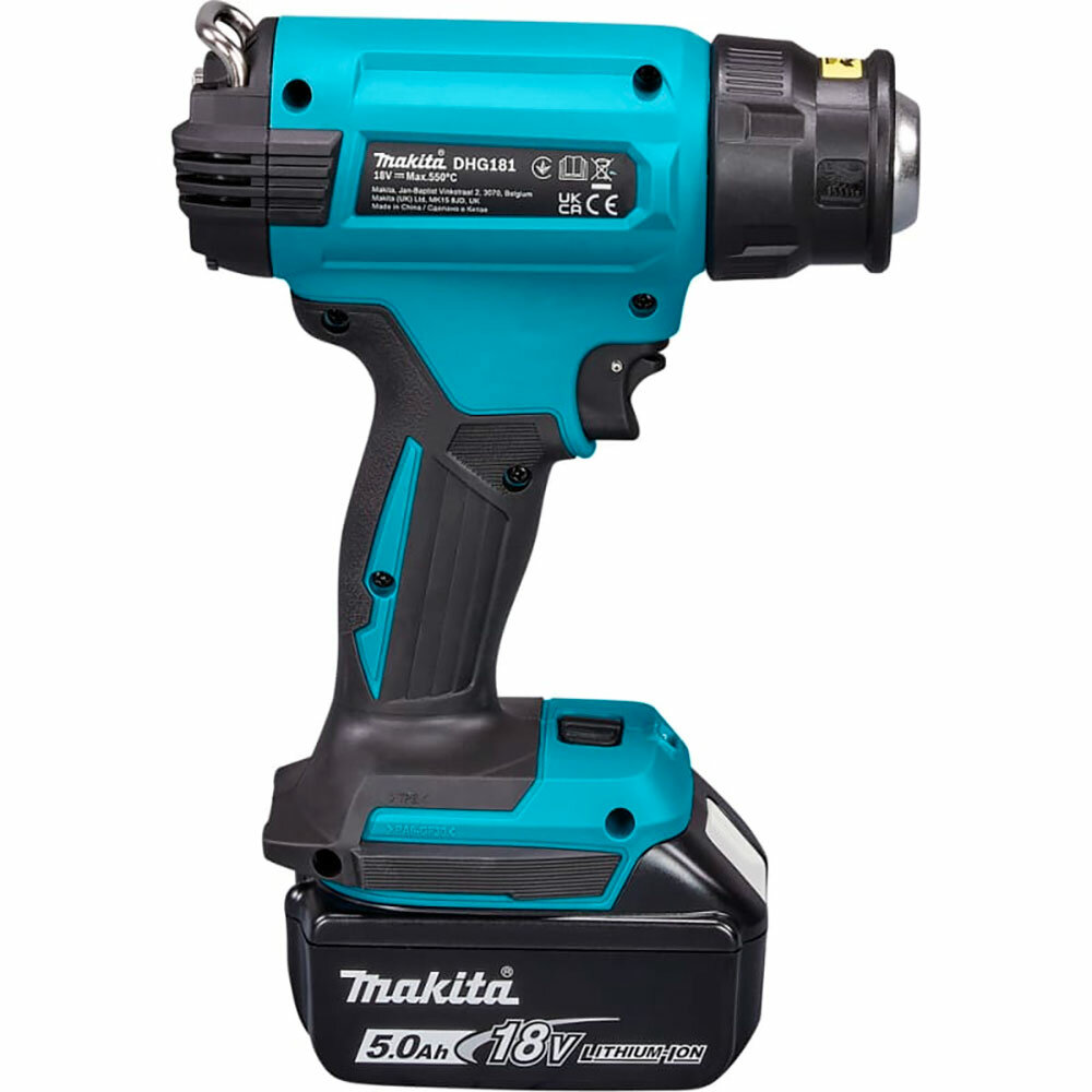 Фен строительный Makita DHG181RT1J - фотография № 7