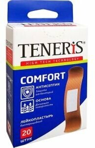 Набор пластырей Comfort , Teneris 20 шт/уп, 503078