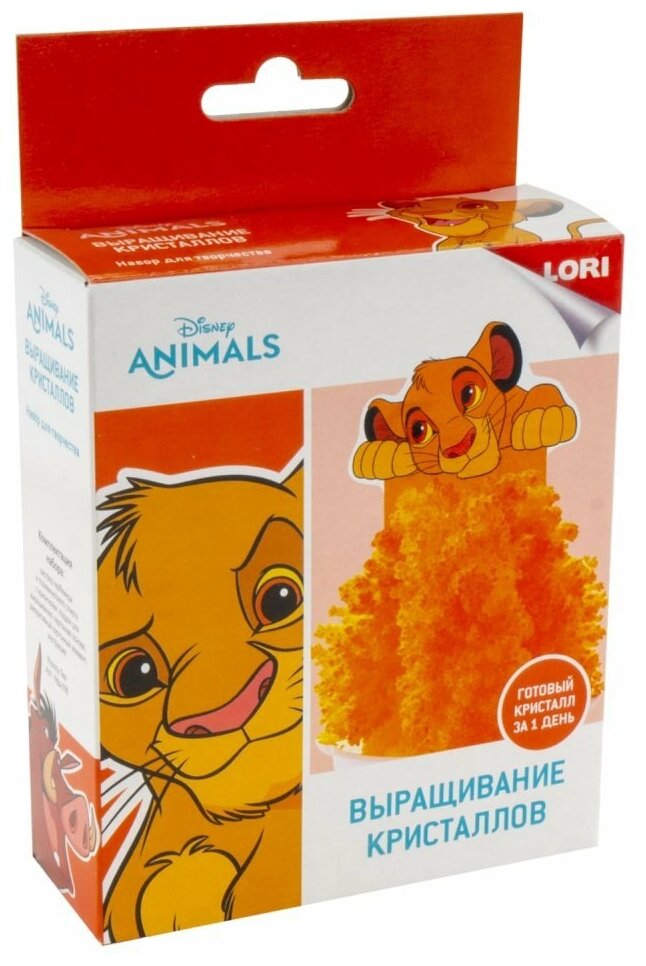 фото Набор LORI Выращивание кристаллов. Disney Король Лев