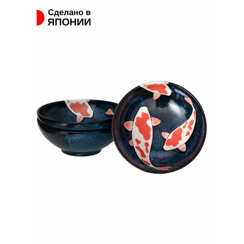 Набор салатниц из фарфора Блюдо глубокое Д215х84 см 3 шт 3895₽