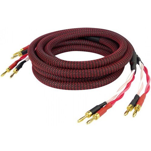 Акустический кабель Single-Wire Banana - Banana DYNAVOX Perfect Sound Speaker Cable (207299) 5.0m акустический кабель single wire banana banana abbey road cable reference speaker cable 2 5m