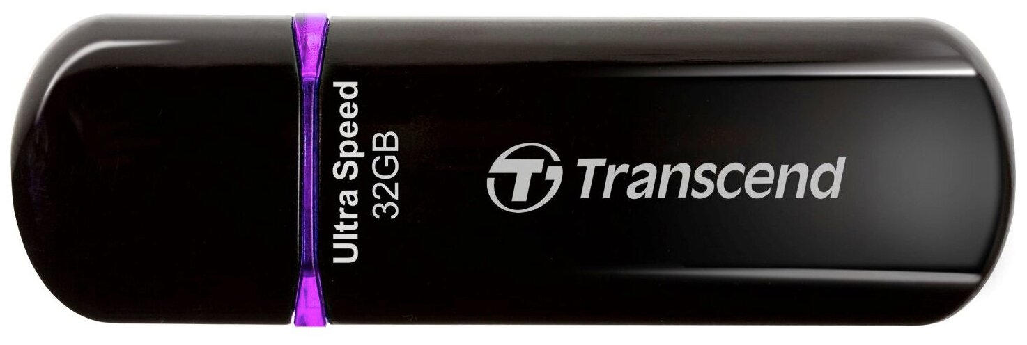 Transcend 32GB JetFlash 600 (Black/Purple) High Speed