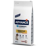 Сухой корм ADVANCE Sensitive для собак с чувствительным пищеварением, лосось и рис 12 кг - изображение