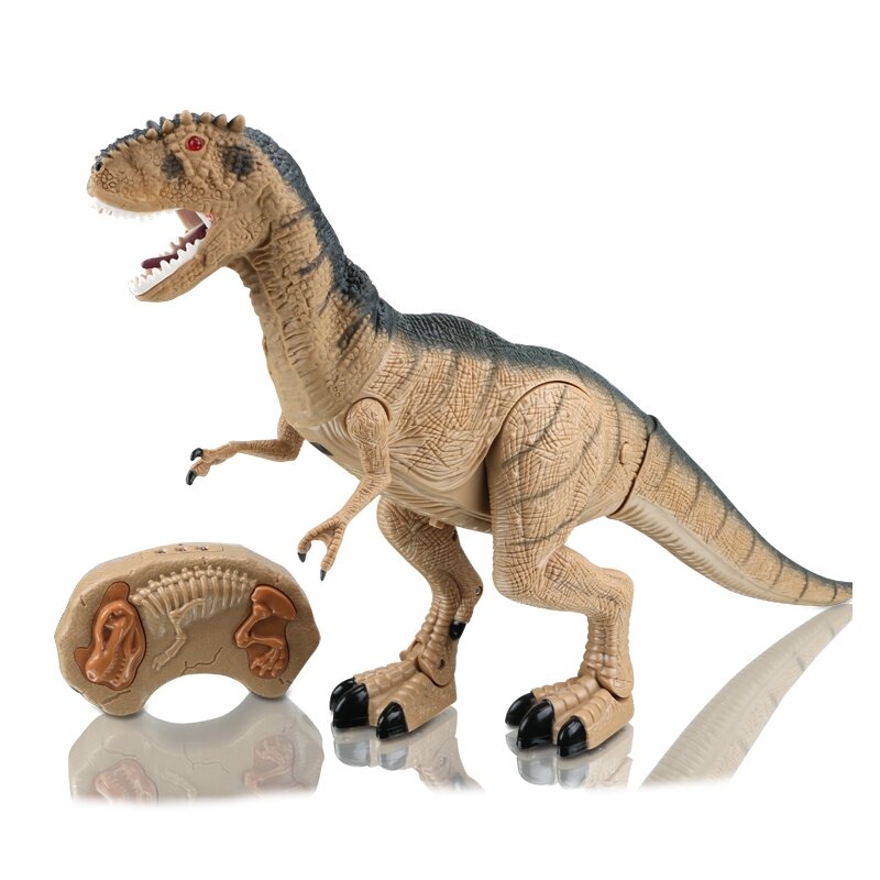 Динозавр на и/к упр. Доисторический ящер (47 см, движение, свет, звук, пульт)