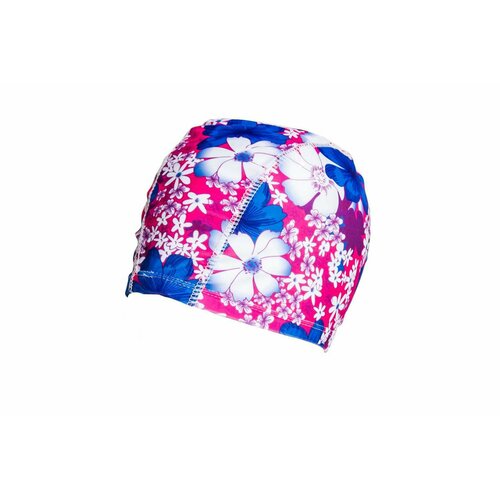 Шапочка для плавания BRADEX полиэстер, розовый/синий