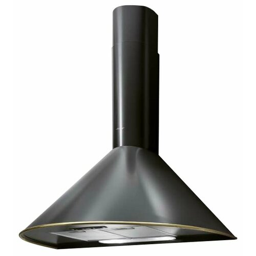 Купольная вытяжка Jetair Round Gold 60 BK цвет корпуса черный цвет окантовкипанели золото 1870700₽