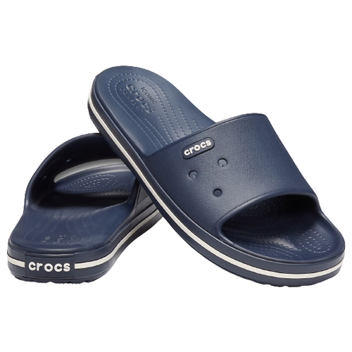 фото Шлепанцы crocs crocband iii slide, размер 46(m13), navy/white