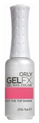 Гель-лак PUT THE TOP DOWN Nail Color GEL FX ORLY 9мл