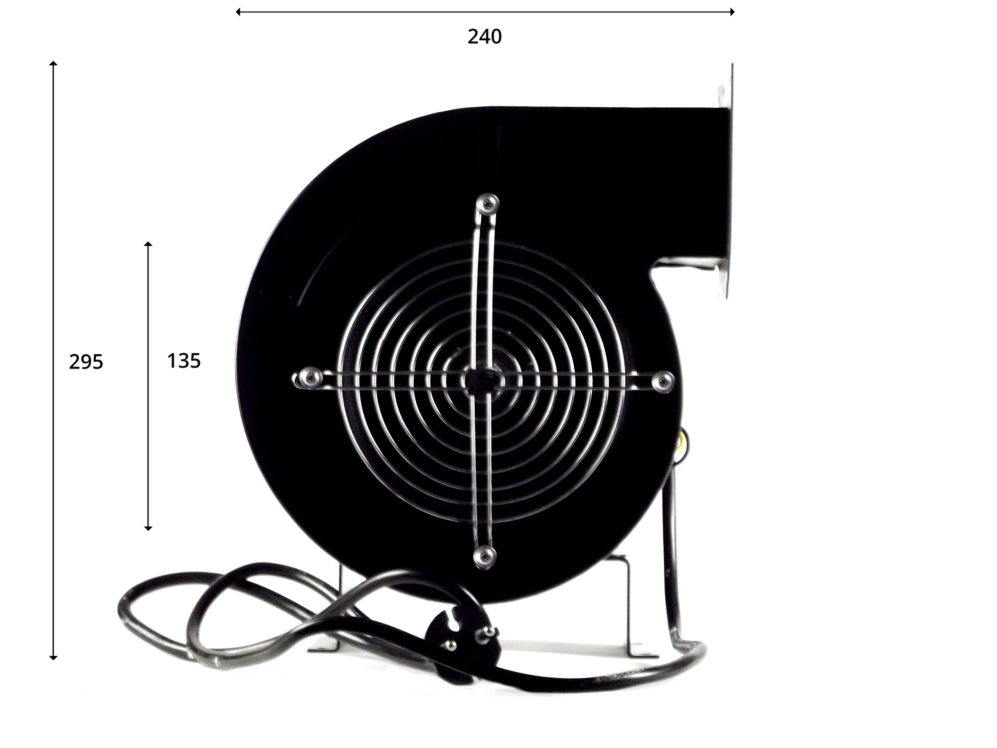 Вентилятор радиальный центробежный ВентСистем VS1-500, 220В 500Вт - фотография № 2