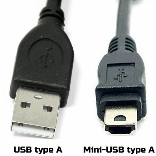 Proel USB1AAMLU18 Кабель USB1.0 USB A Mini-USB A, длина 1.8м, цвет: черный.