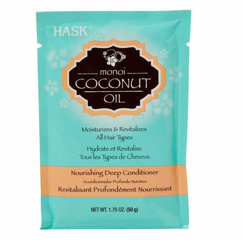 HASK Маска для волос питательная с кокосовым маслом, 50 г