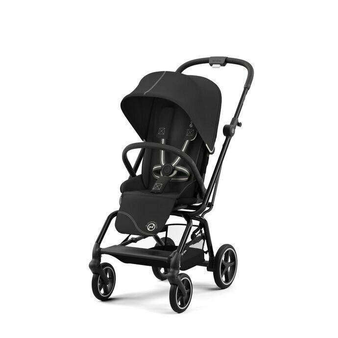 Прогулочная коляска Cybex Eezy S Twist +2 BLK (Moon Black)