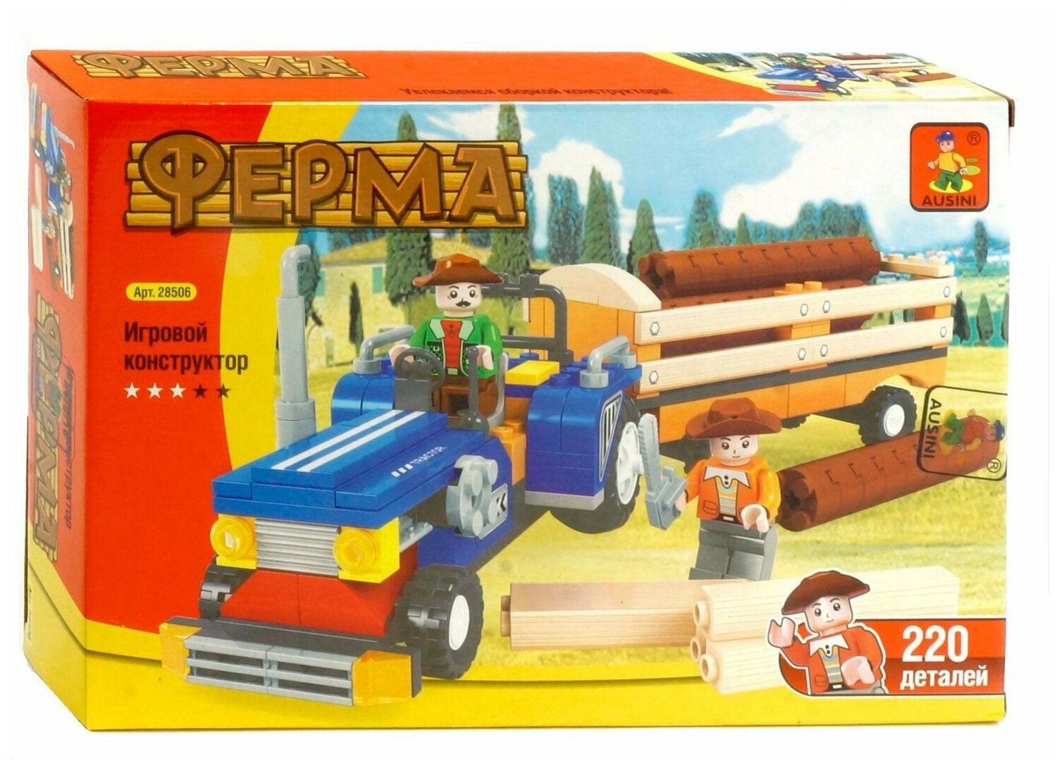 фото Конструктор Ausini Ферма 28506
