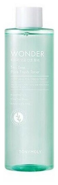 TONY MOLY Wonder Tea Tree Pore Fresh Toner Балансирующий тонер с экстрактом чайного дерева, 500 мл.