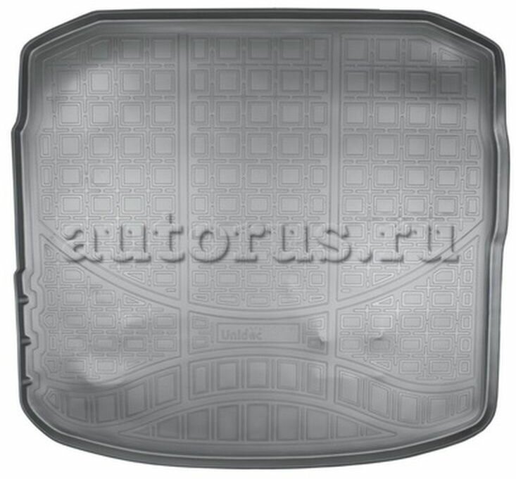 Коврик в багажник полиуретан NORPLAST AUDI A3, 8VA Седан, 2012- 4 двери черный 1 шт.