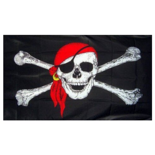 фото Платок (флаг) пиратский большой (арт. пс253) i-brigth company