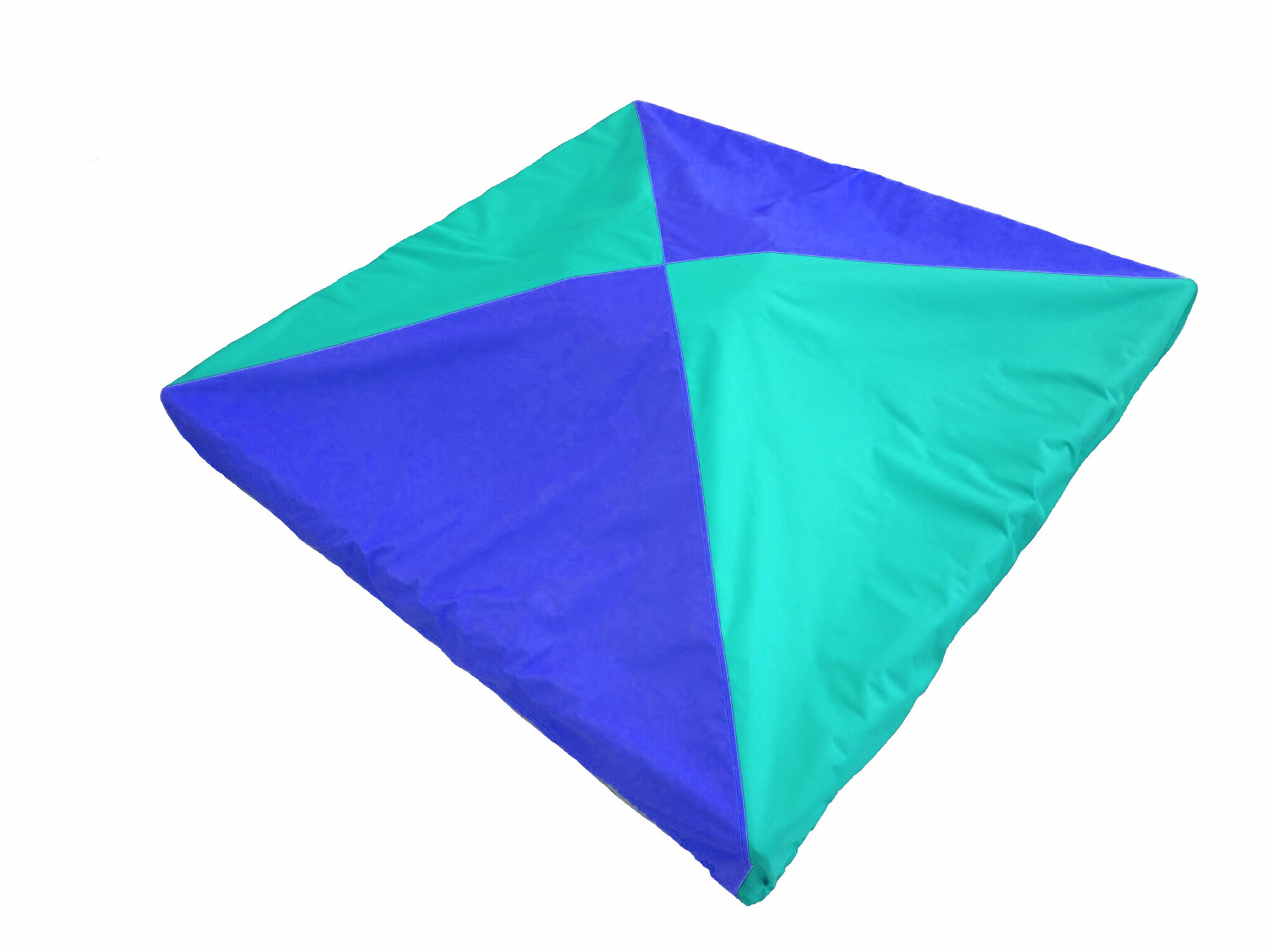 Защитный чехол для песочницы, бриз ПК, 210*210*15 см, голубой, синий