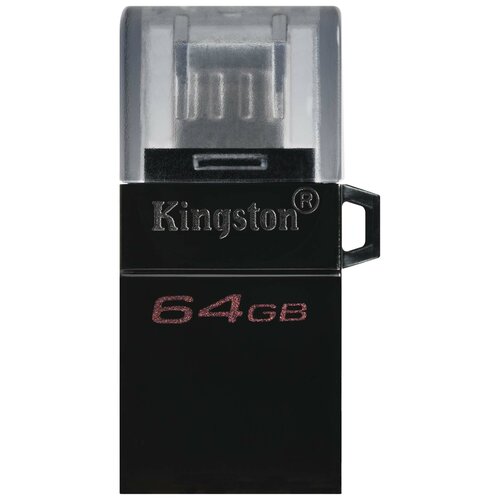 флешка 128гб kingston datatraveler elite g2 Флешка Kingston DataTraveler microDuo 3.0 G2 64 ГБ, черный