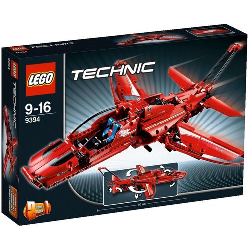 конструктор lego technic 42117 гоночный самолёт 154 дет LEGO Technic 9394 Реактивный самолёт, 499 дет.