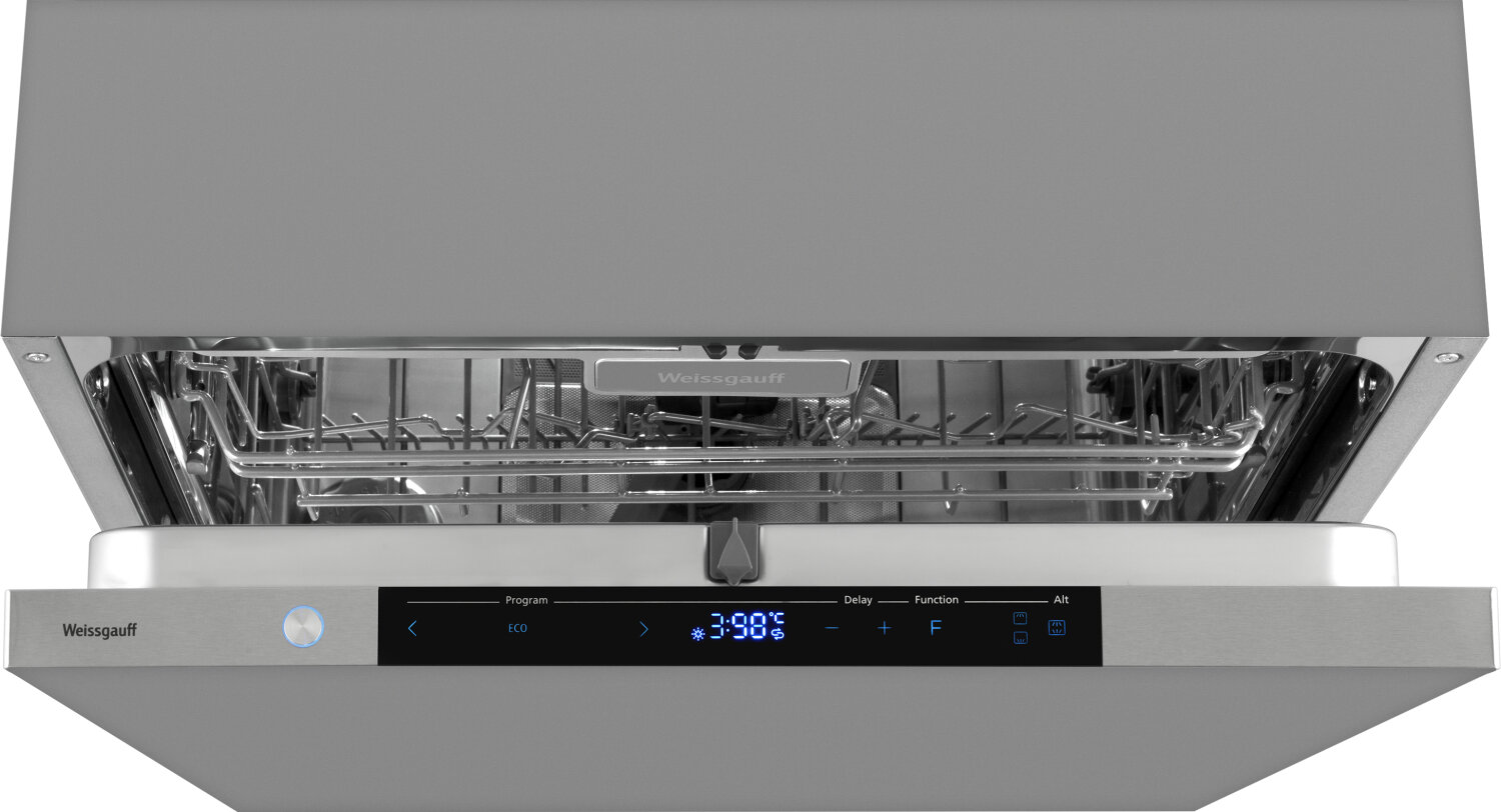 Посудомоечная машина Weissgauff BDW 6150 Touch DC Inverter серебристый (429985) - фото №2