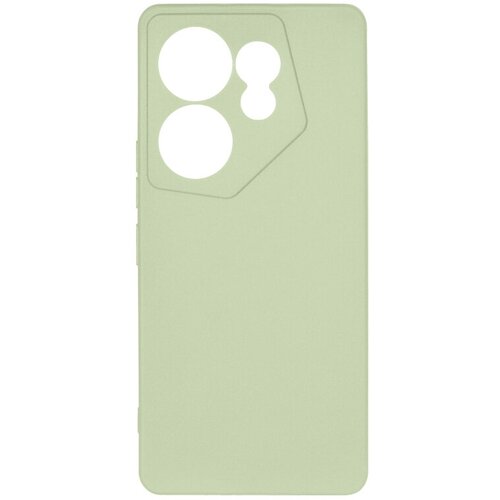 Силиконовый чехол для Tecno Camon 20 Premier DF tCase-26 (light green) чехол df tecno camon 20 premier df tcase 26 blue