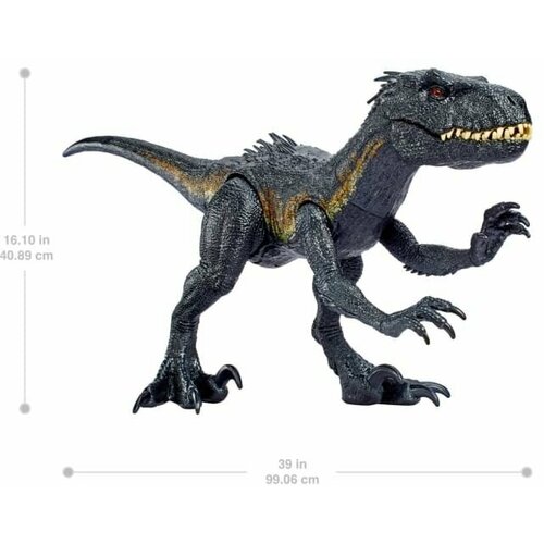 фото Интерактивная игрушка jurassic world суперколоссальный динозавр индораптор