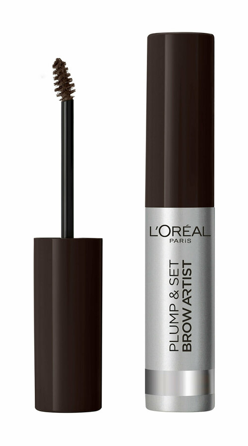 LOREAL Тушь для бровей Plump & Set Brow Artist, 23 мл, 109 Ebony