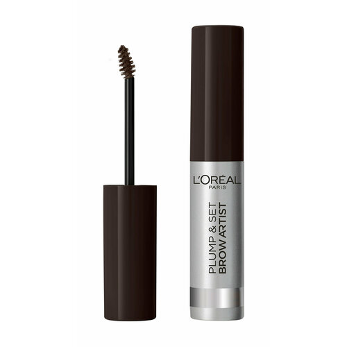 L'OREAL Тушь для бровей Plump & Set Brow Artist, 23 мл, 109 Ebony тушь для бровей plump