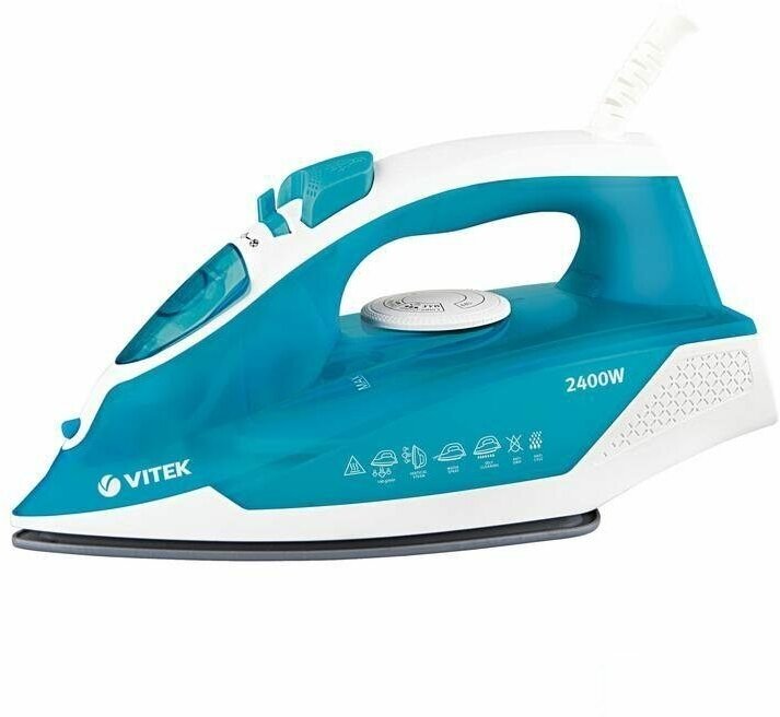 Утюг Vitek VT-8307 B, 2400Вт, синий