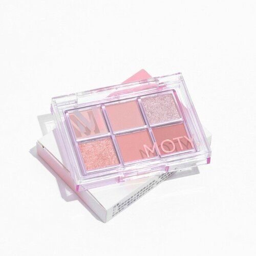 Профессиональная палетка теней для век 6 цветов 438₽