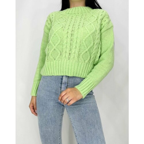 фото Свитер, размер 42-48, зеленый kuti