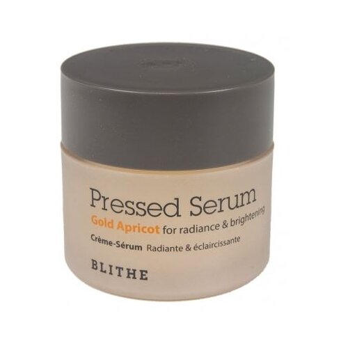 BLITHE Pressed Serum Gold Apricot Cпрессованная cыворотка-крем для сияния кожи лица, 20 мл