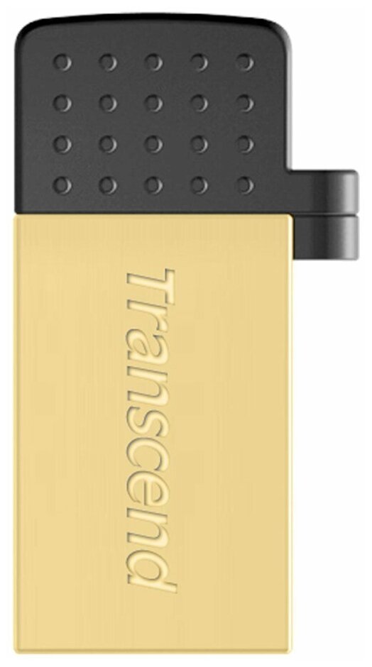 Флеш-накопитель USB 64GB Transcend JetFlash 380G (USB+microUSB) for Android smartphones