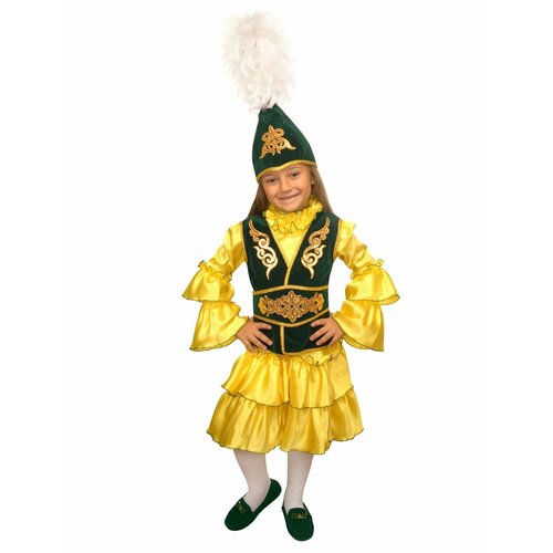 Карнавальный костюм детский Казахская девочка костюм национальный детский казахский мальчик 134