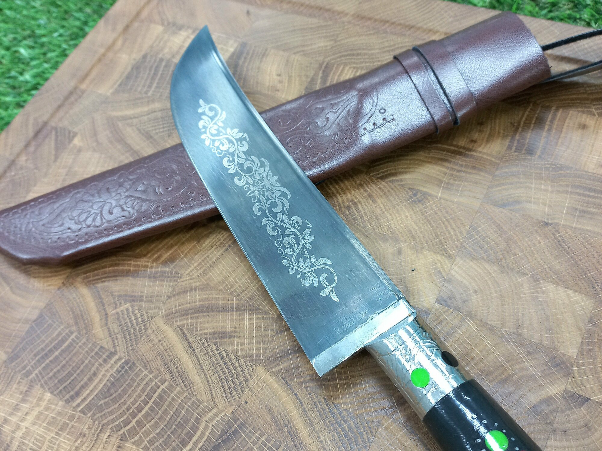 Пчак узбекский нож с чехлом
