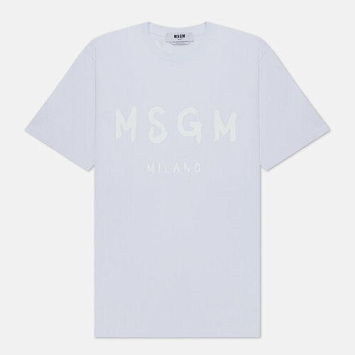 Футболка MSGM, хлопок, размер XL, белый