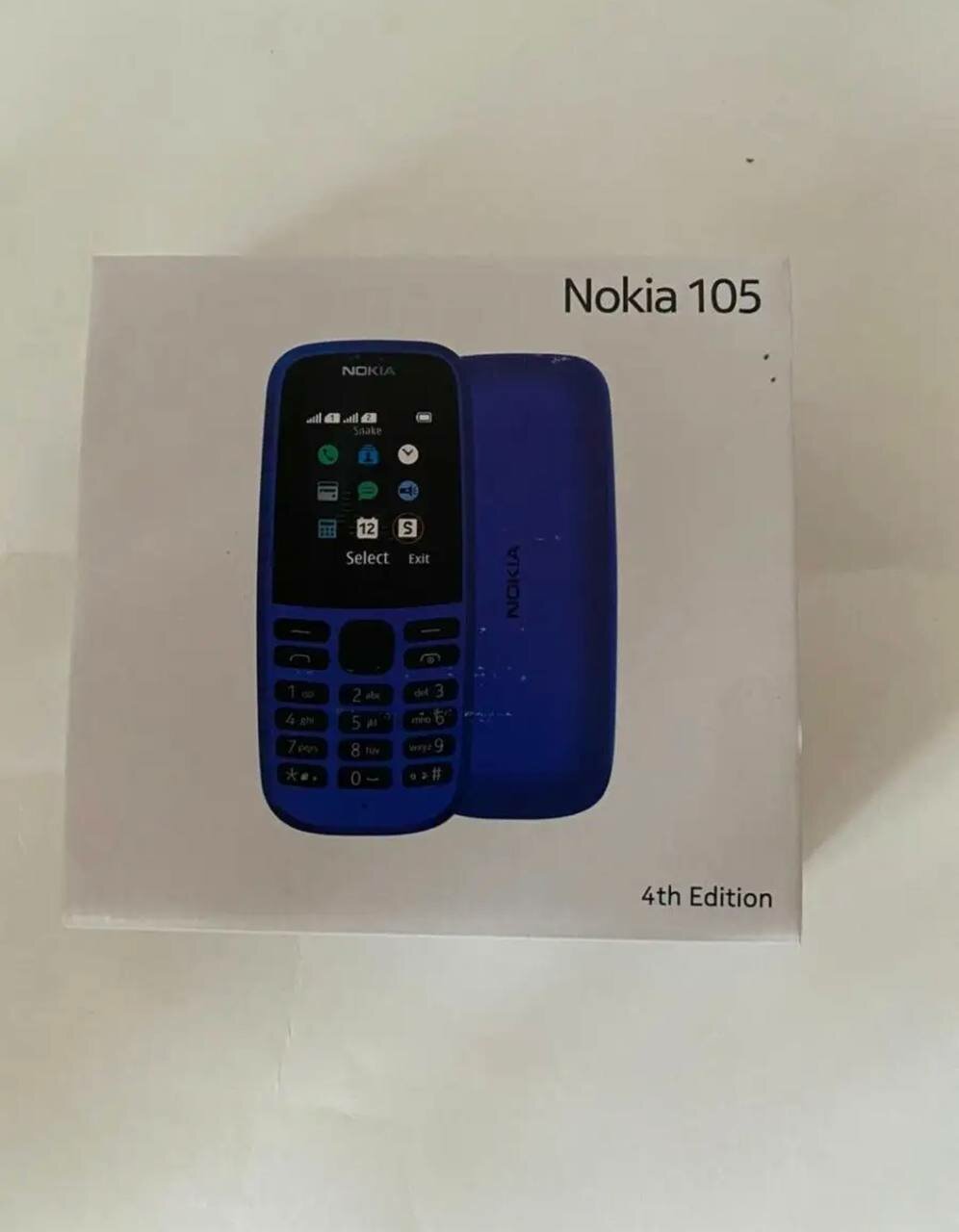 Мобильный телефон NOKIA 105 Dual SIM (2019) TA-1174, синий - фото №16