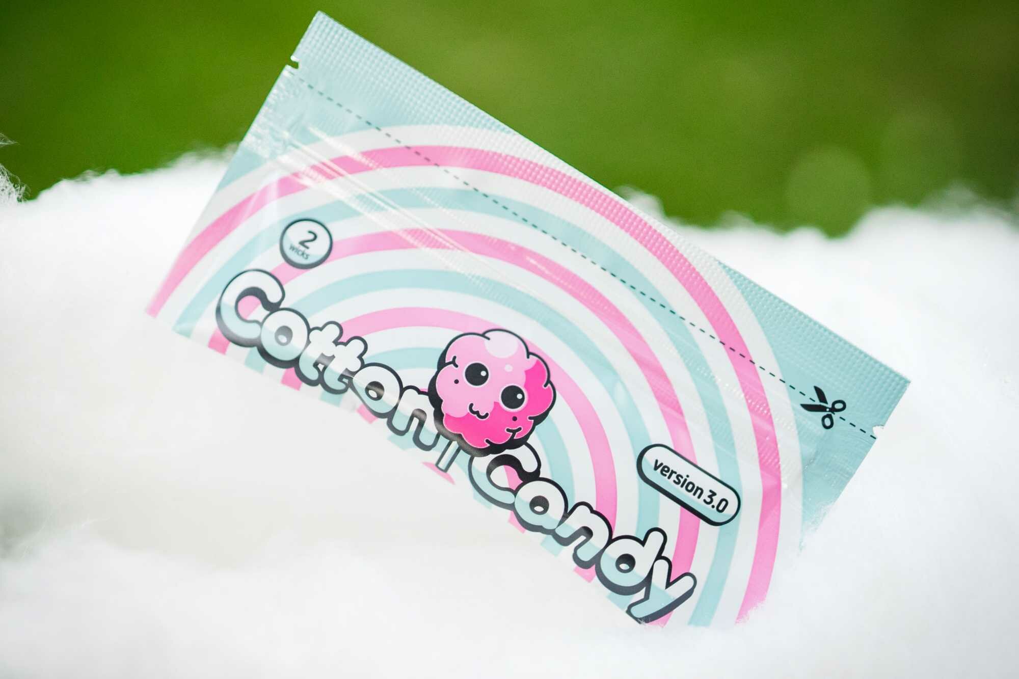 "Cotton Candy" - вата впитывающая жидкость, Японский хлопок