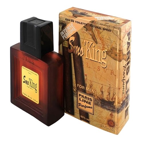 Paris Line Parfums туалетная вода Smoking, 100 мл, 425 г туалетная вода annayake perfume natsumi 100 мл