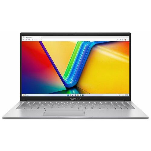 Ноутбук Asus VivoBook 15 X1504VA-BQ284 15.6(1920x1080) Intel Core i3 1315U(1.2Ghz)/8GB SSD 512GB/ /No OS/90NB10J2-M00BR0 ноутбук asus x1504va bq284 15 6 silver 90nb10j2 m00br0
