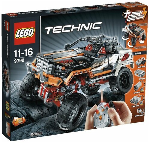 Конструктор LEGO Technic 9398 Внедорожник 4х4, 1327 дет.