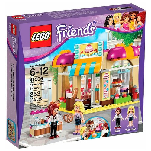 Конструктор LEGO Friends 41006 Центральная кондитерская, 253 дет.