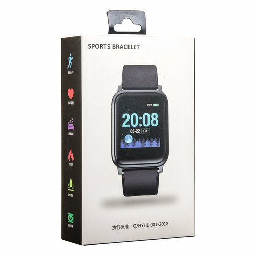 Фитнес-браслет SX11/ умные часы / черный