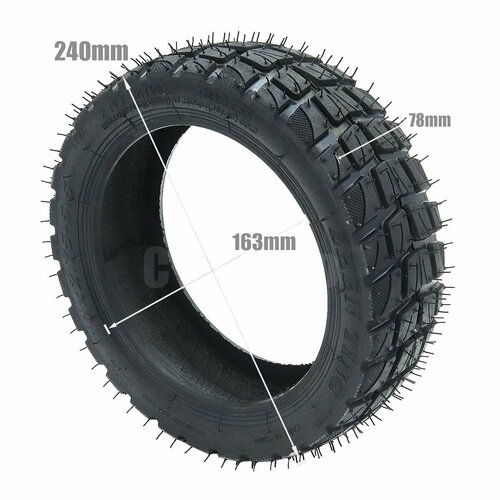 Покрышка для электросамоката 10 дюймов (10X2.75-6.5)