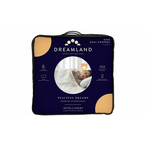 Электроодеяло Dreamland Ivory Supersoft Dual Control Overblanket-King